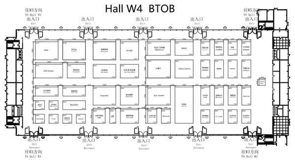 2019ChinaJoy各展馆展位图正式公布!