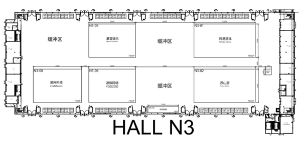 2019ChinaJoy各展馆展位图正式公布!