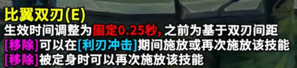 《英雄联盟》11.14刀妹改动前瞻 全技能、被动小重做