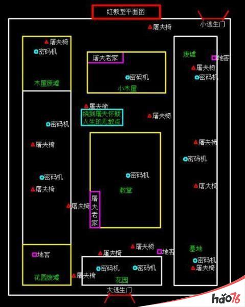 第五人格红教堂地窖在哪？