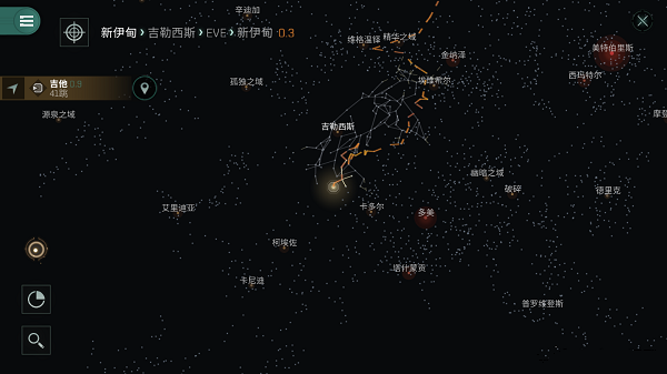 EVE星战前夜无烬星河星图介绍一览