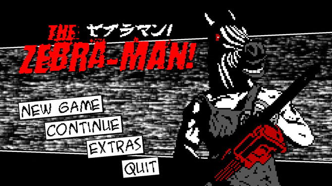 复古动作新游《The Zebra-Man!》开启众筹 火线迈阿密风格