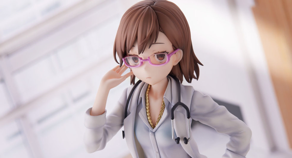 《科学超电磁炮》人气角色御坂妹全新手办 性感美丽眼镜娘