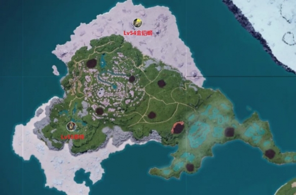 幻兽帕鲁樱花岛全boss地图位置大全