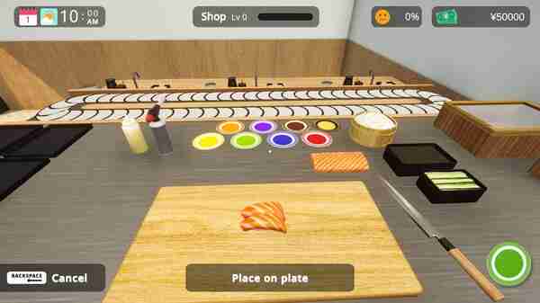 日料模拟经营游戏《回转寿司模拟器》上线Steam