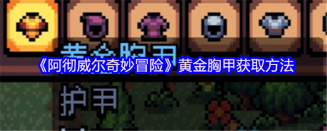 阿彻威尔奇妙冒险黄金胸甲获取方法